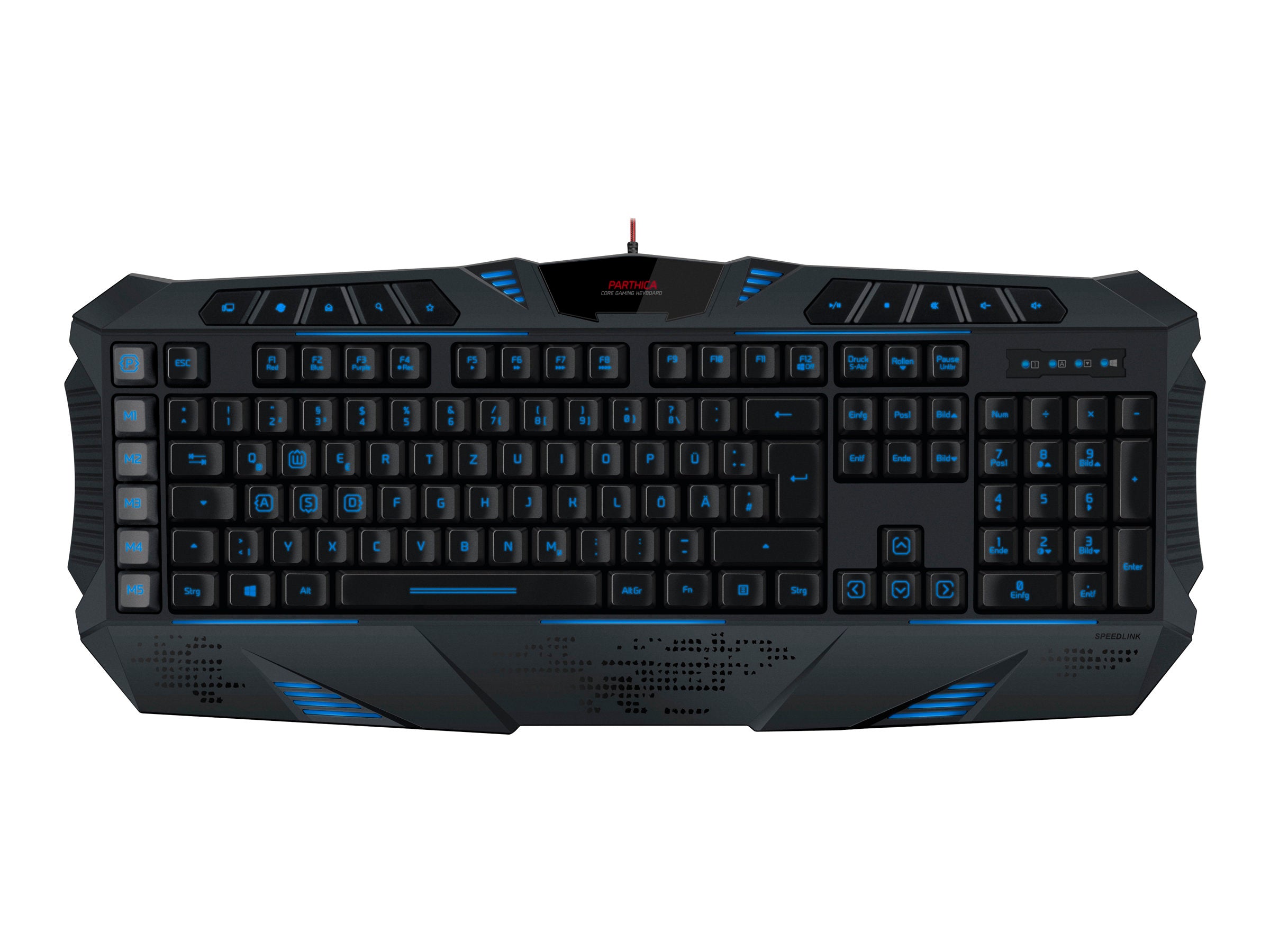 Speedlink Parthica Core Gaming-Tastatur (nordisches Layout) 