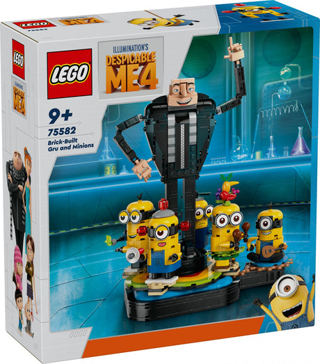 LEGO 75582 Minions Gru and the Minions made of LEGO bricks LEGO