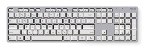 ASUS W5000 Wireless Keyboard and Mouse Set – taster og arbejdsflade set ovenfra (vinkel 2)