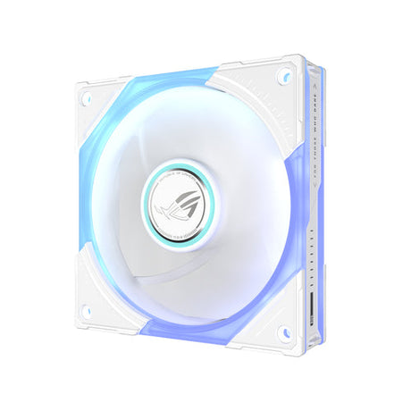 ASUS ROG Eurux GR120 ARGB Reverse – hvid 120 mm blæser, 1 stk. – produktbillede 5