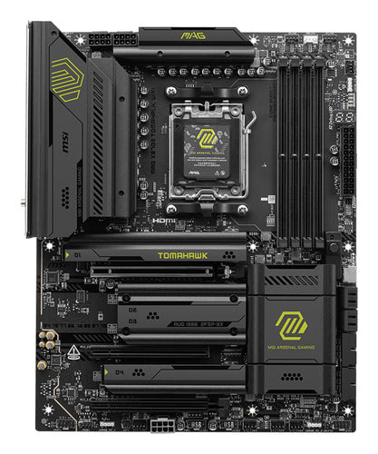 MSI MAG X870E TOMAHAWK WIFI – AM5 bundkort