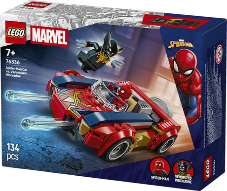 LEGO - Super Heroes - Spider-Man Car vs. Venomized Wolverine (76336) LEGO