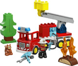 LEGO - DUPLO Town - Fire Engine with Hose and Firefighter (10473) LEGO