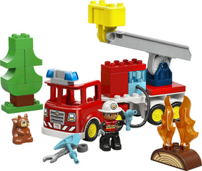 LEGO - DUPLO Town - Fire Engine with Hose and Firefighter (10473) LEGO