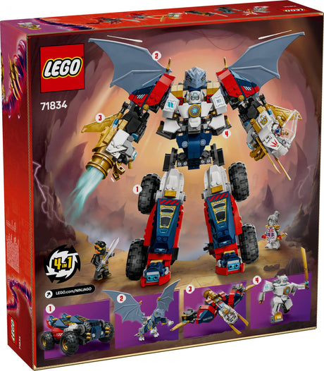LEGO 71834 Ninjago Zane's Ultra Combo Mech LEGO