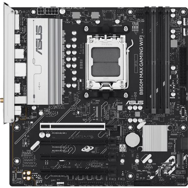 ASUS B850M MAX GAMING WIFI – micro-ATX bundkort – AM5
