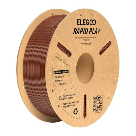 Elegoo Rapid PLA+ filament – brun, 1,75 mm, 1 kg