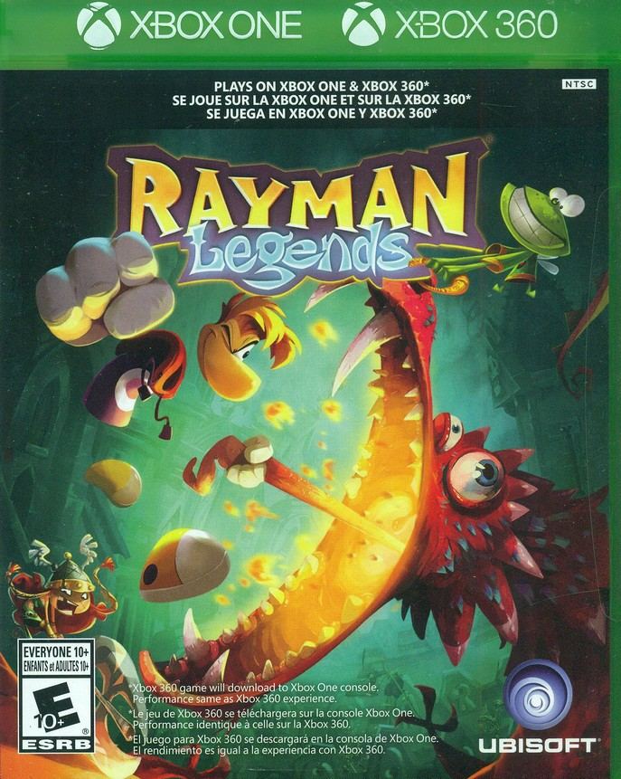 Rayman Legends – import – Xbox 360 / Xbox One – spilomslag