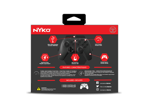 Nyko Prime Wired Controller til Nintendo Switch – sort – produktbillede 8