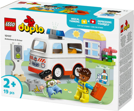 LEGO 10447 DUPLO Town ambulance with driver LEGO