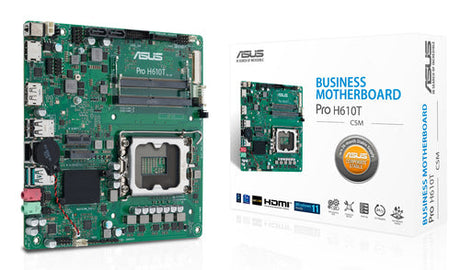 ASUS PRO H610T-CSM bundkort med emballage