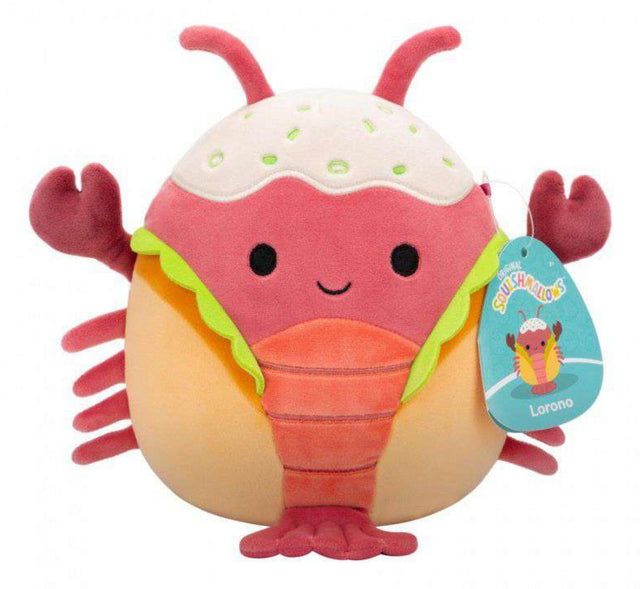 Squishmallows - 19 cm P20 Plush - Lorono Lobster (206091) Squishmallows