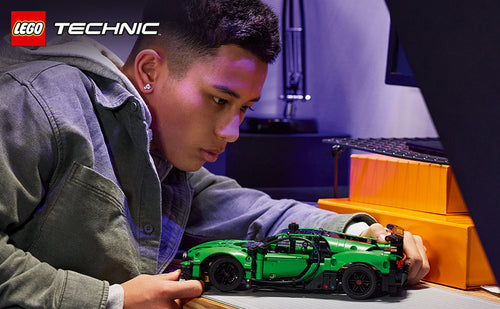 LEGO Technic 42241 – Grøn Bugatti Chiron Pur Sport – produktdetalje eller byggeeksempel 21