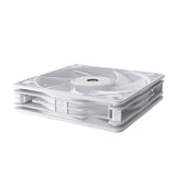 ASUS ProArt PF120 hvid 3-pak – sideprofil og sammenkobling