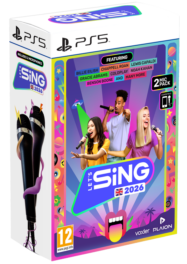 Let's Sing 2026 (2-mic) - PS5
