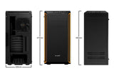 be quiet! PURE BASE 600 Window - black/orange Be quiet