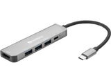USB-C Dock HDMI+3xUSB+PD 100W Sandberg