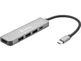 USB-C Dock HDMI+3xUSB+PD 100W