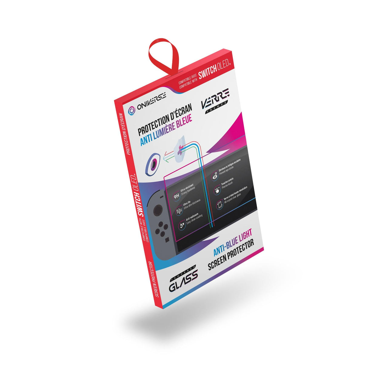 ONIVERSE - Anti-blue light protective screen for console (SWITCH OLED) ONIVERSE