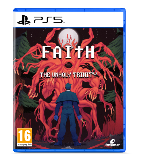 FAITH: The Unholy Trinity – PlayStation 5 – spilomslag
