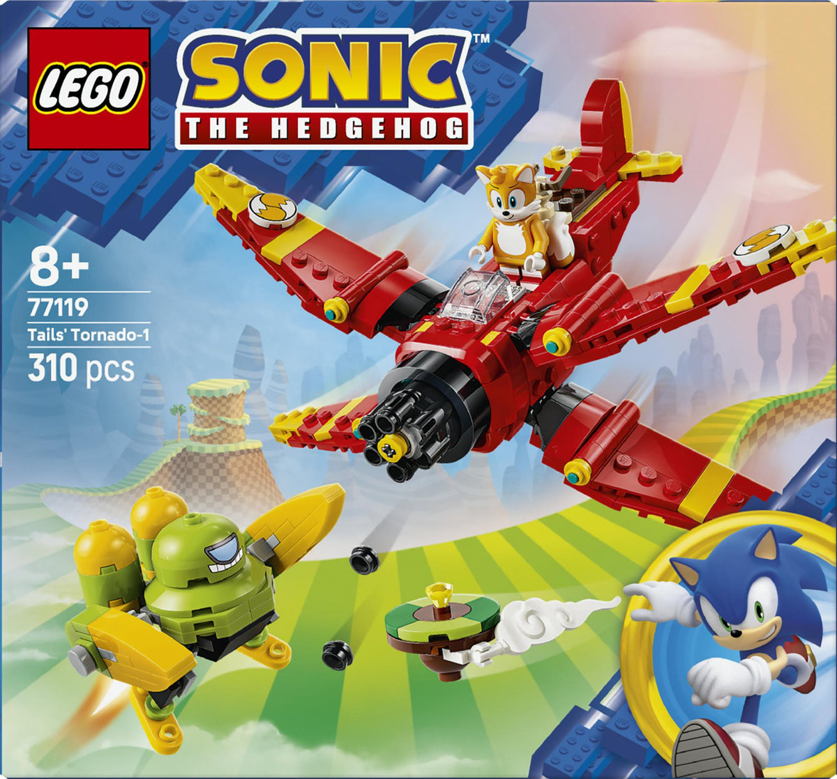 LEGO - Sonic - Tails' Tornado-1 (77119) LEGO