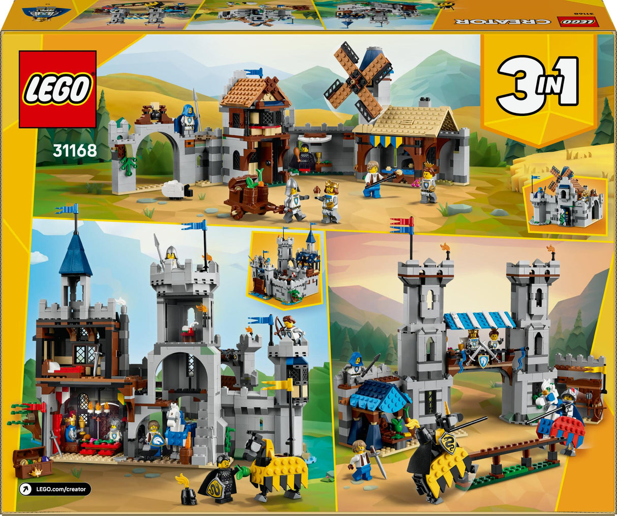 LEGO - LEGO Creator - Medieval Horse Knight Castle (31168) LEGO