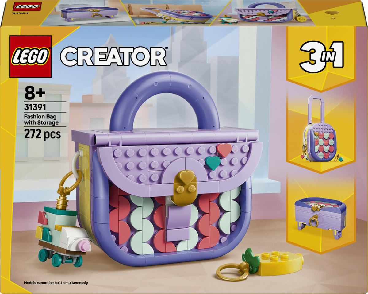 LEGO - LEGO Creator - Art Fashion Bag with Storage (31391) LEGO