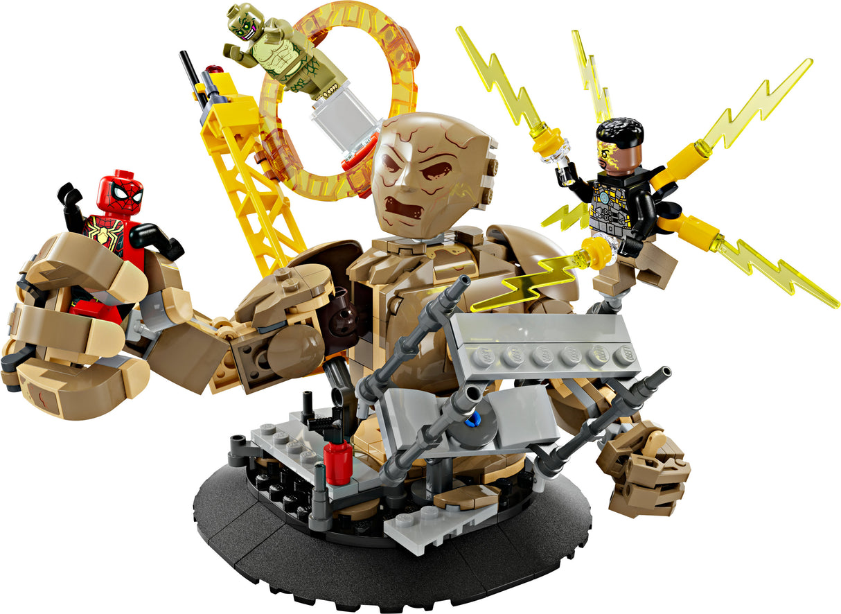 LEGO 76280 Marvel Super Heroes Spider-Man vs. Sandman: Showdown, construction toy LEGO