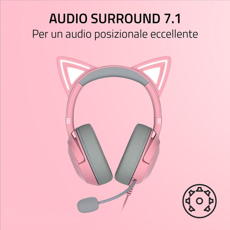 Razer - Kraken Kitty V2 - Quartz Razer