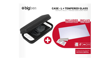 Nintendo Switch Big Ben Protection Kit (Case - L + Tempered Glass) Bigben