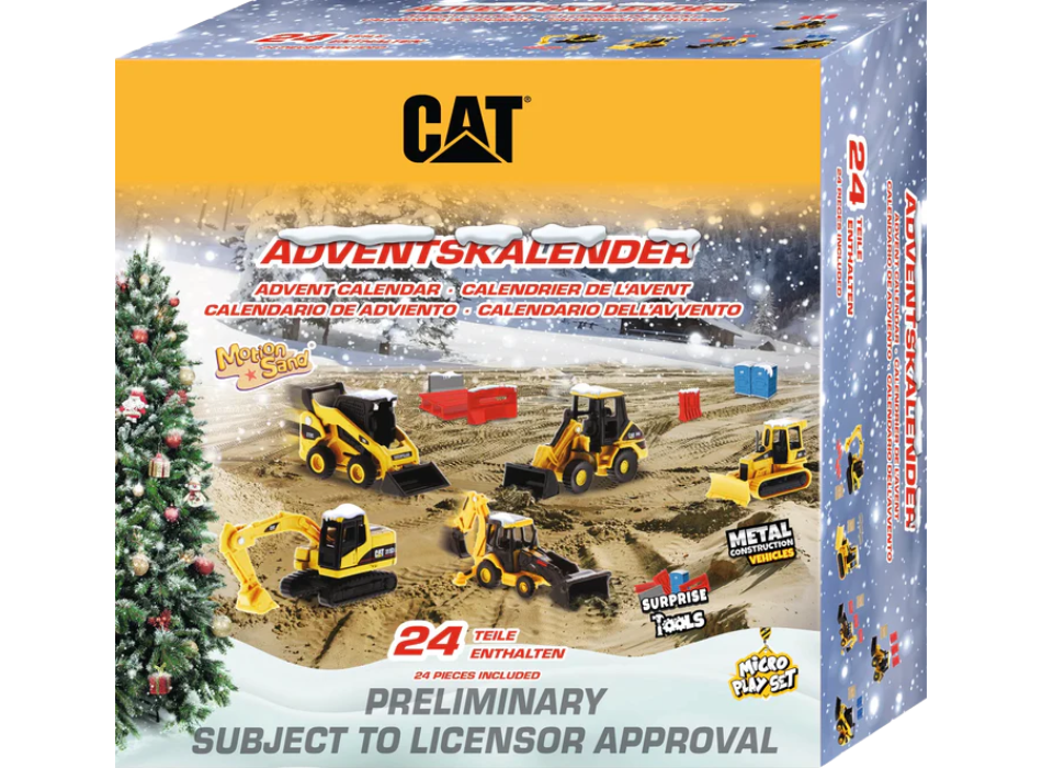 Carrera CAT Micro – julekalender med byggeplads