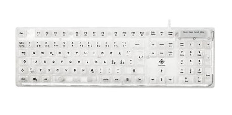 Deltaco - DK250 Membran Tastatur - Transparent - Regnbue LED Deltaco