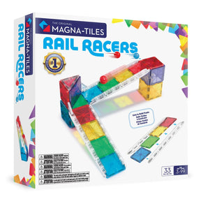 MAGNA-TILES - Small Rail Racer 33 pcs (90362) Magna Tiles