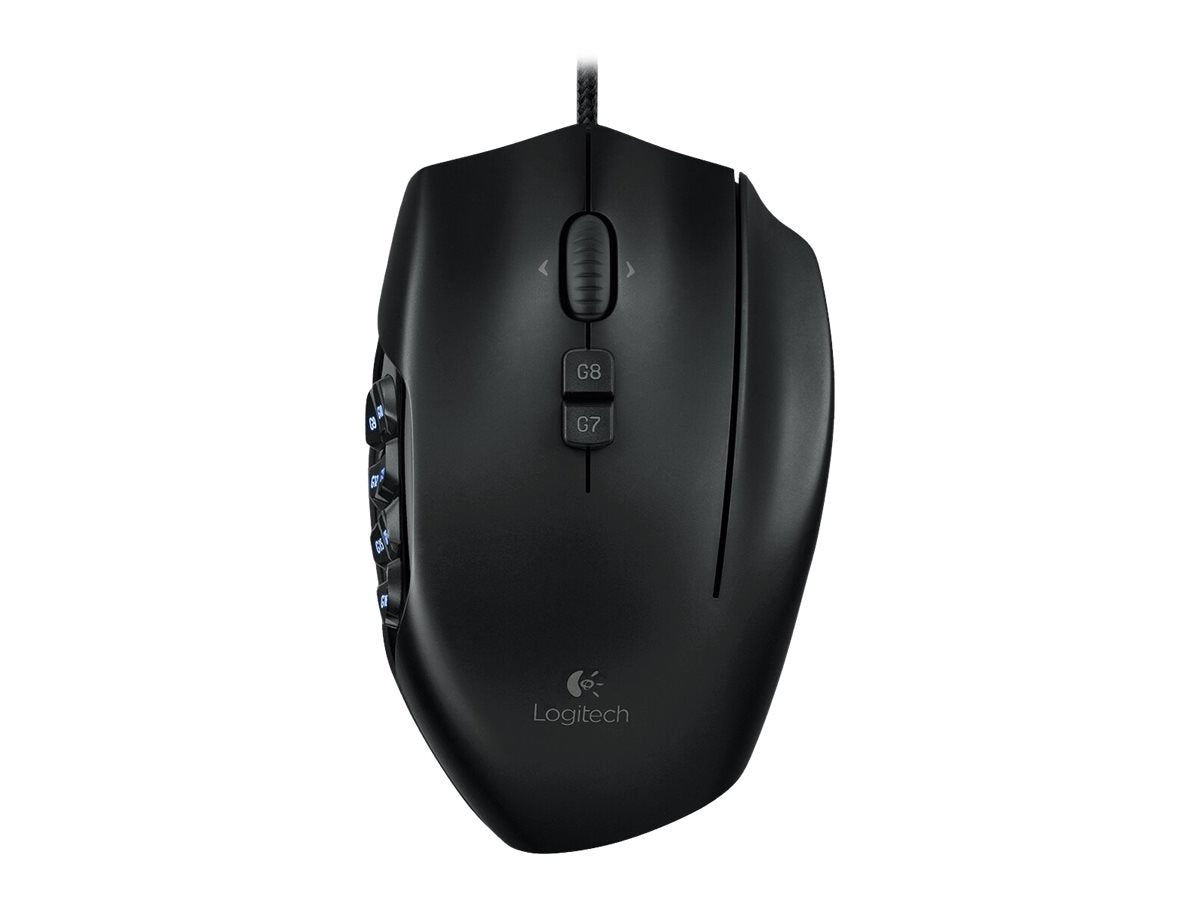 Logitech Gaming Mouse G600 MMO Laserkabel Schwarz