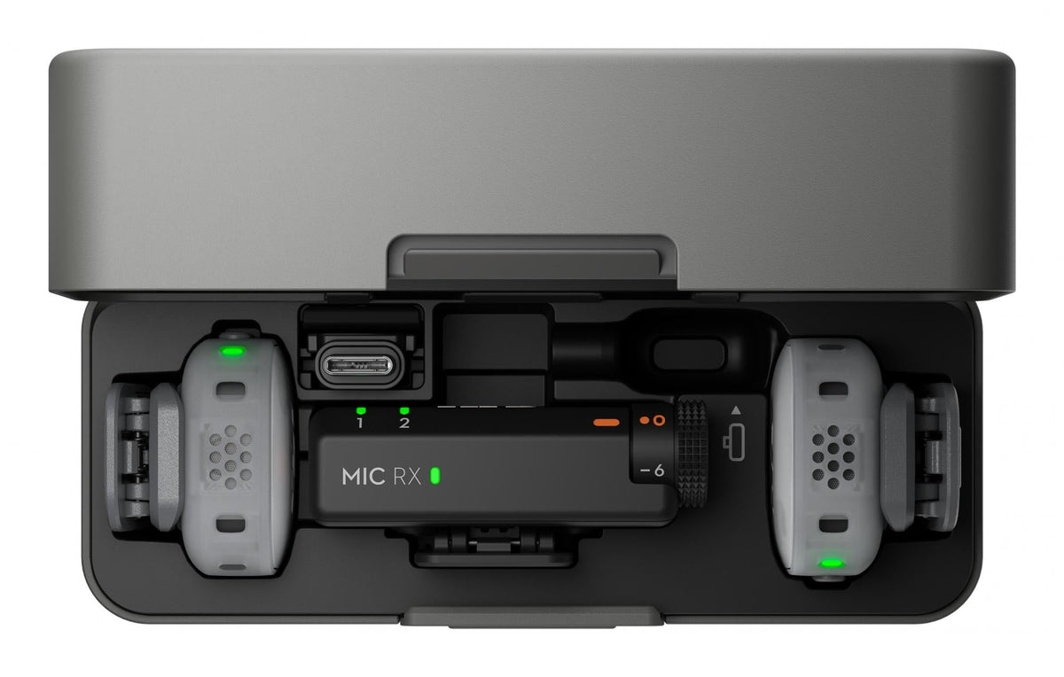 DJI - Mic Mini 2 (2 TX + 1 RX + Charging Case) DJI