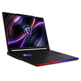 MSI Raider 16 MAX HX B2WJ-071 – åben computer set fra højre