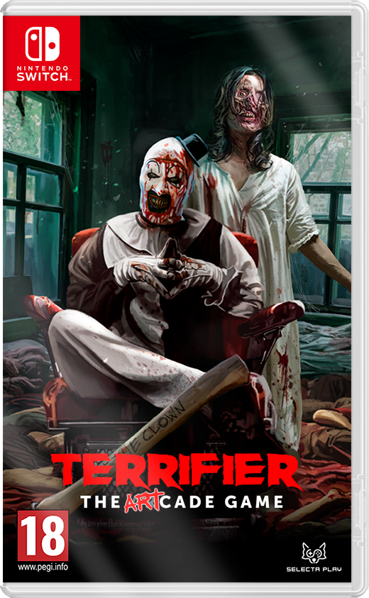 Terrifier: The ARTcade Game – Nintendo Switch – spilomslag