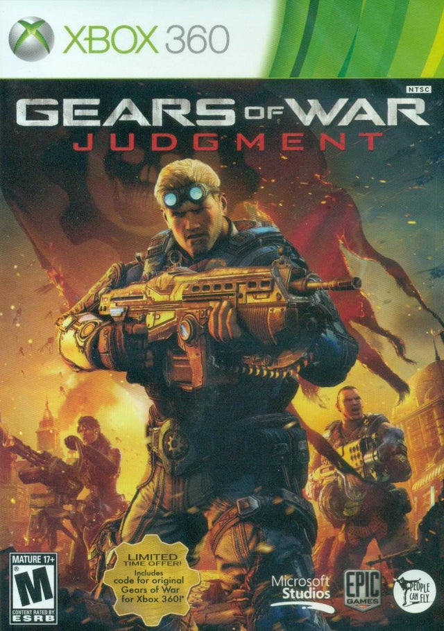 Gears of War: Judgment – import – Xbox 360 – spilomslag