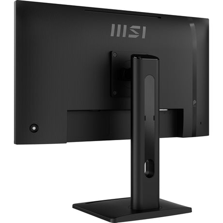 MSI PRO MP275PGDE E14 – 27″ IPS-skærm, 144 Hz – bagside set skråt