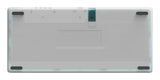 8BitDo Retro 87 Mechanical Keyboard Clear Blue – Tastaturets underside