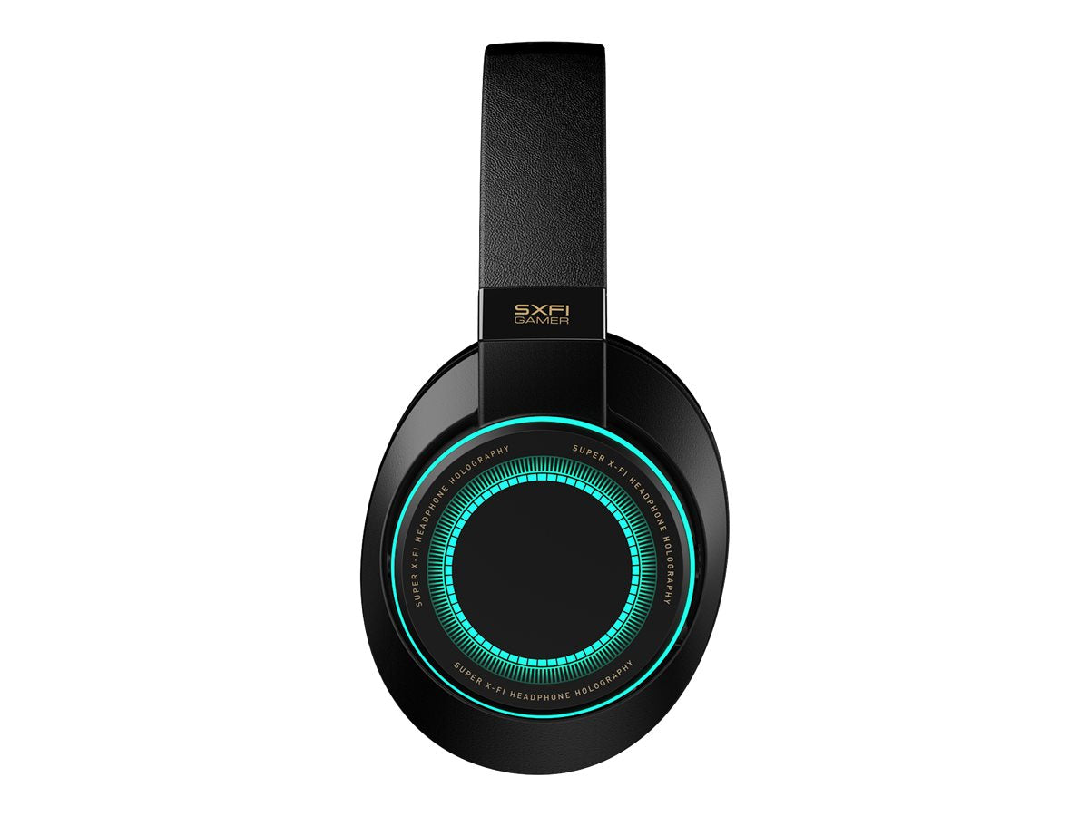 Creative - SXFI USB-C-Gaming-Headset, Schwarz 