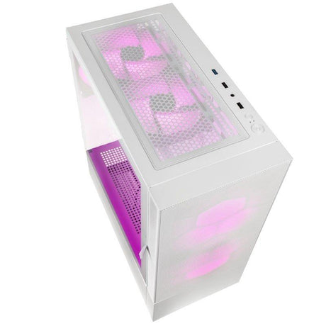 Kolink Observatory MX Mesh ARGB Midi Tower Case - White Pro Gamersware - Kolink