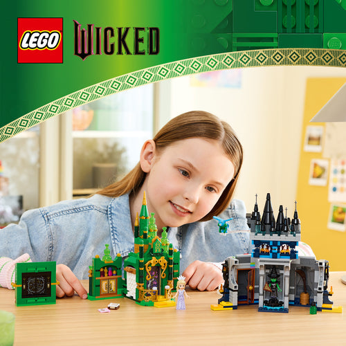 LEGO 75689 75689 Wicked Emerald City & Kiamo Ko Castle, construction toy Lego