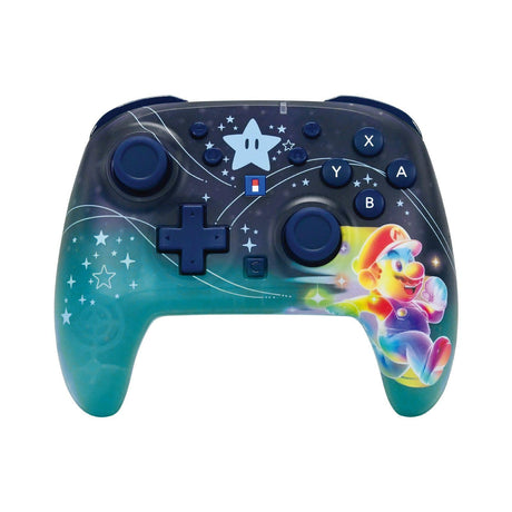 HORI - Wireless Horipad Turbo (Universe Mario) - Nintendo Switch 2 - Blue HORI