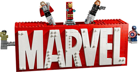 LEGO 76313 Marvel Logo & Minifigures LEGO