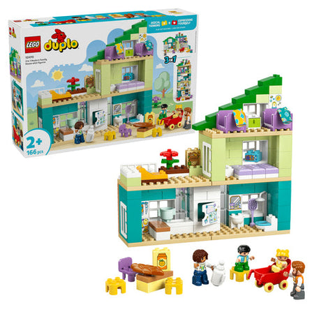 LEGO - DUPLO Town - 3-in-1 Modern Family House with Figures (10470) Lego
