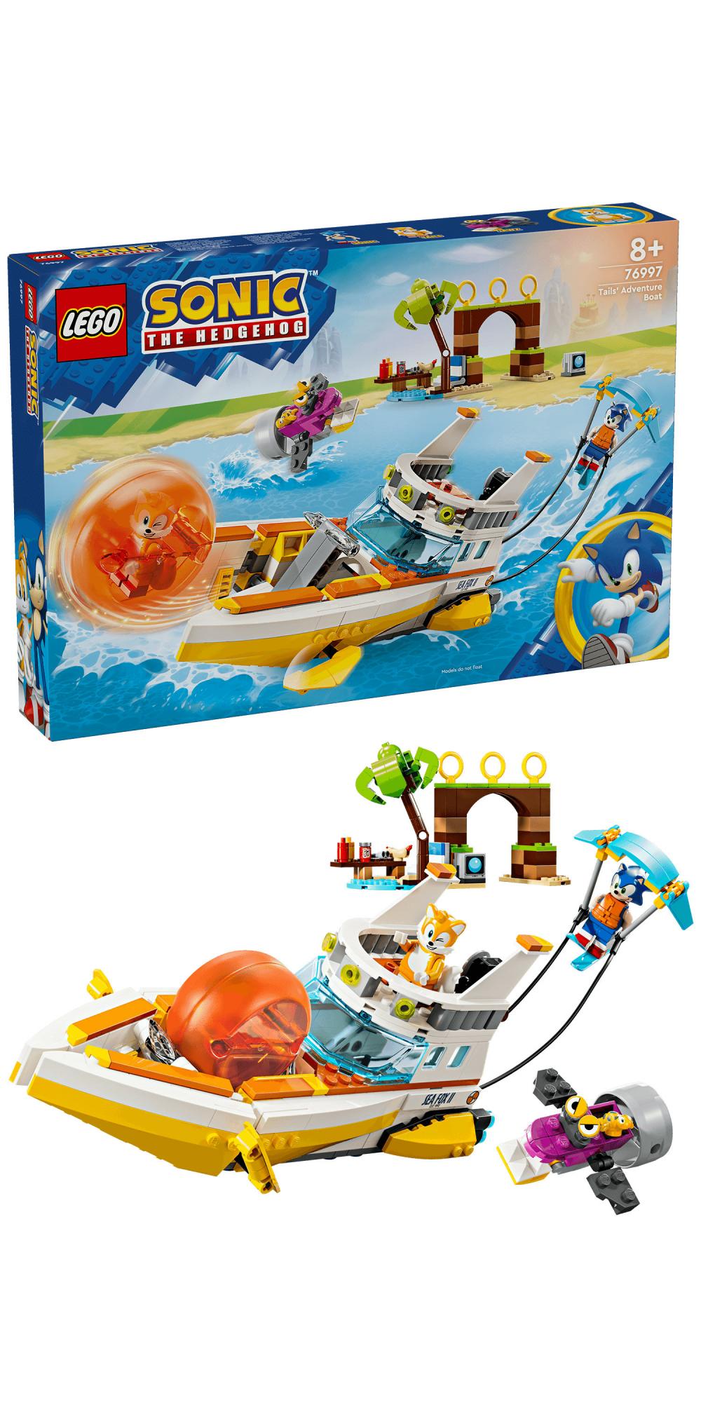 LEGO Sonic: Tails' Adventure Boat (76997) LEGO