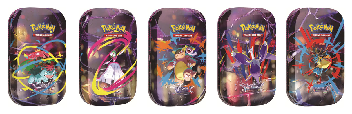 Pokémon TCG: Lumiose City Mini Tin - Sealed Display / Hel Kasse