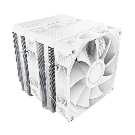 Montech NX600, dual tower, 6 HP CPU Cooler, White Telon Technology Co Ltd (Montech)