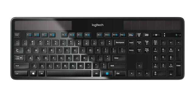 Logitech - Wireless Solar Keyboard K750 Nordic Logitech